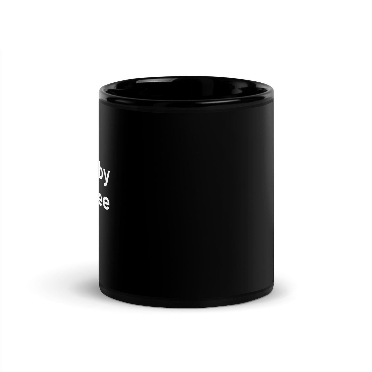 Glossy Black Mug