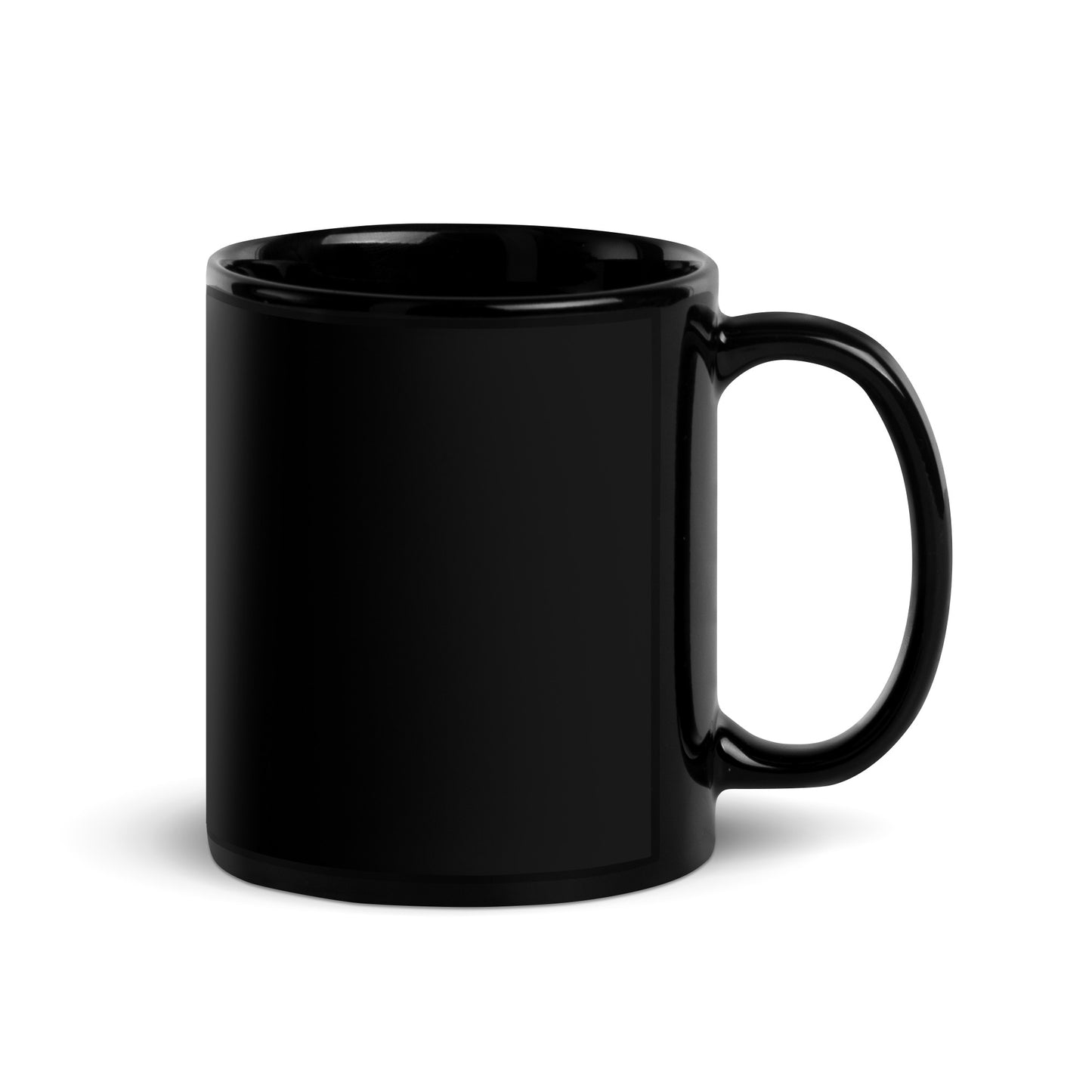 Glossy Black Mug